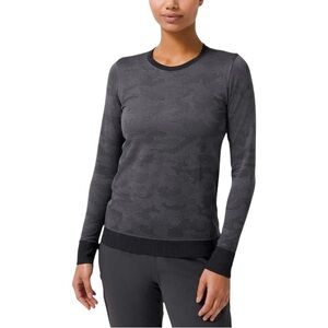 LULULEMON Swiftly Breathe Long Sleeve Athletic Workout Running Top